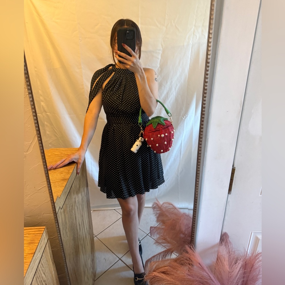 Black Polka Dot Dress